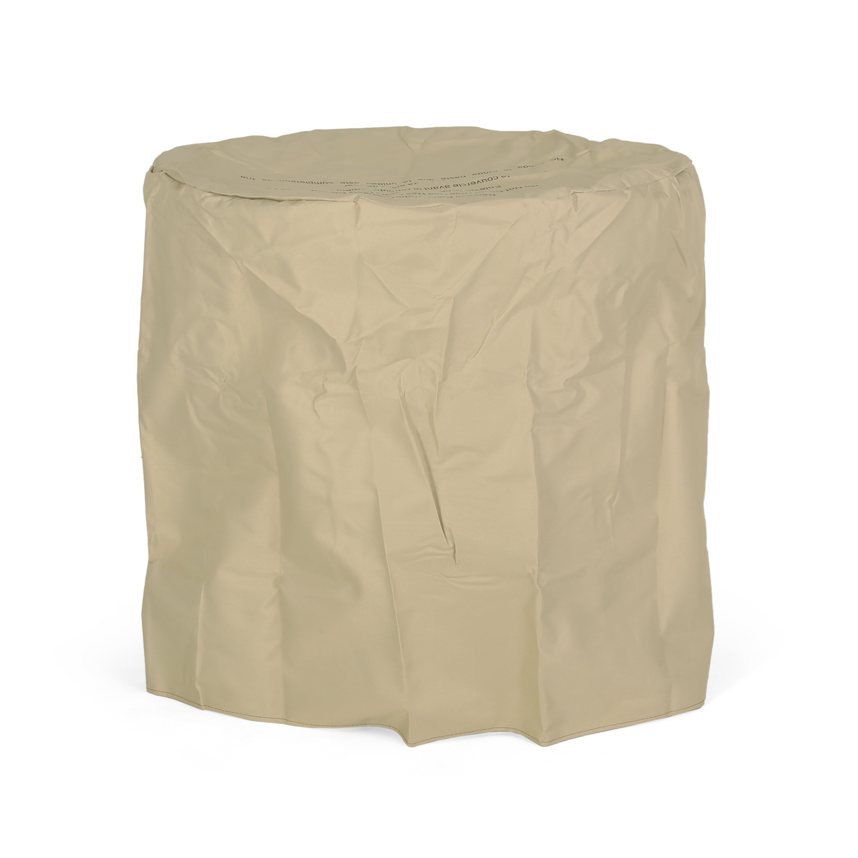 Round 25' Magnesium Oxide Fire Pit - 40,000 BTU