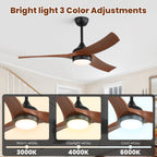 52 Inch Ceiling Fan with Light