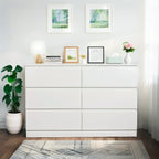 Elegant 6 Drawer Dresser