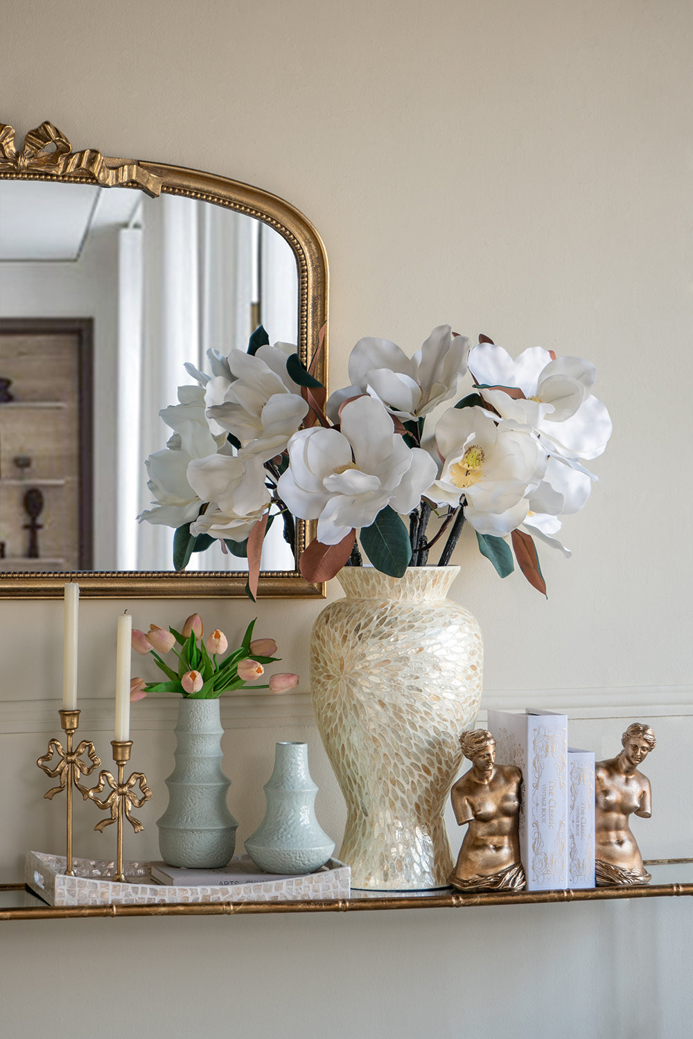 D11x19.7" Large Decorative Vase