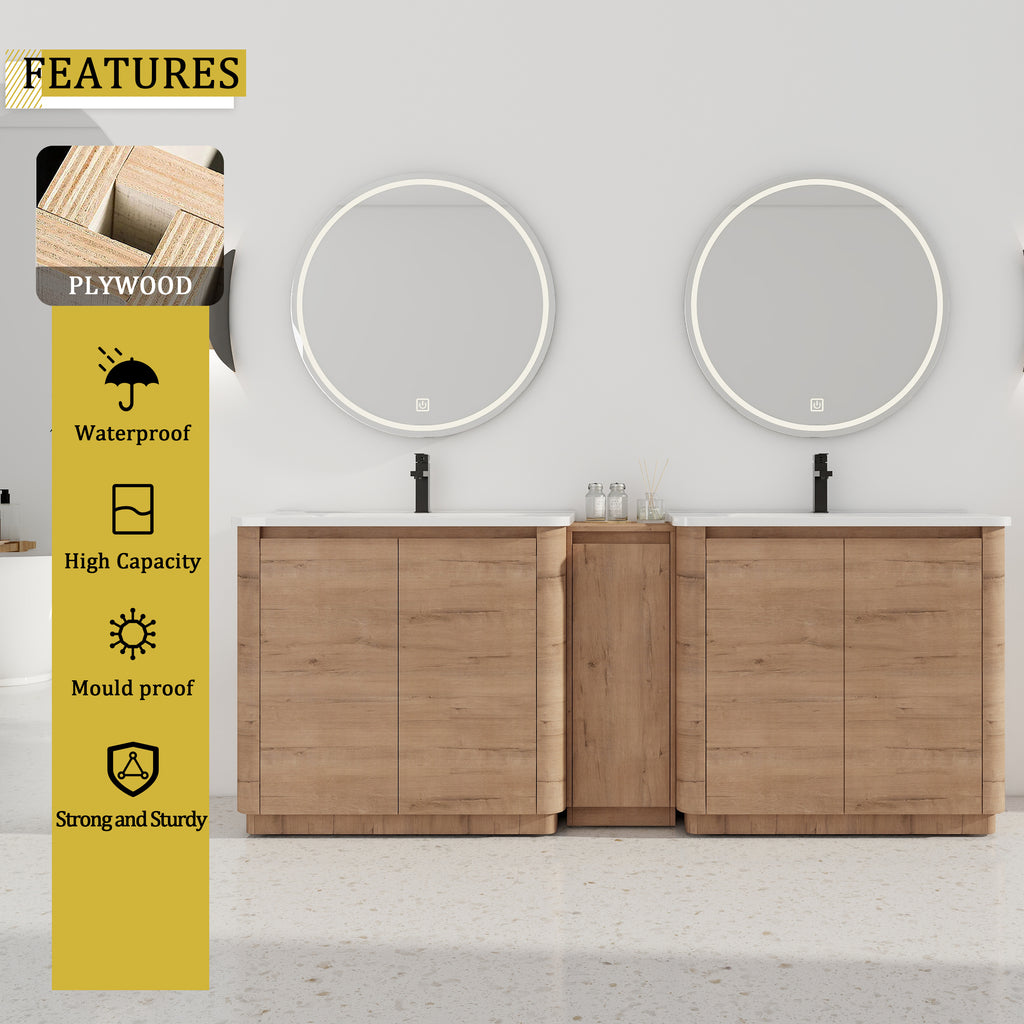 84'' Freestanding Bathroom Vanity
