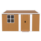 12x10 FT Heavy-Duty Metal Storage Shed