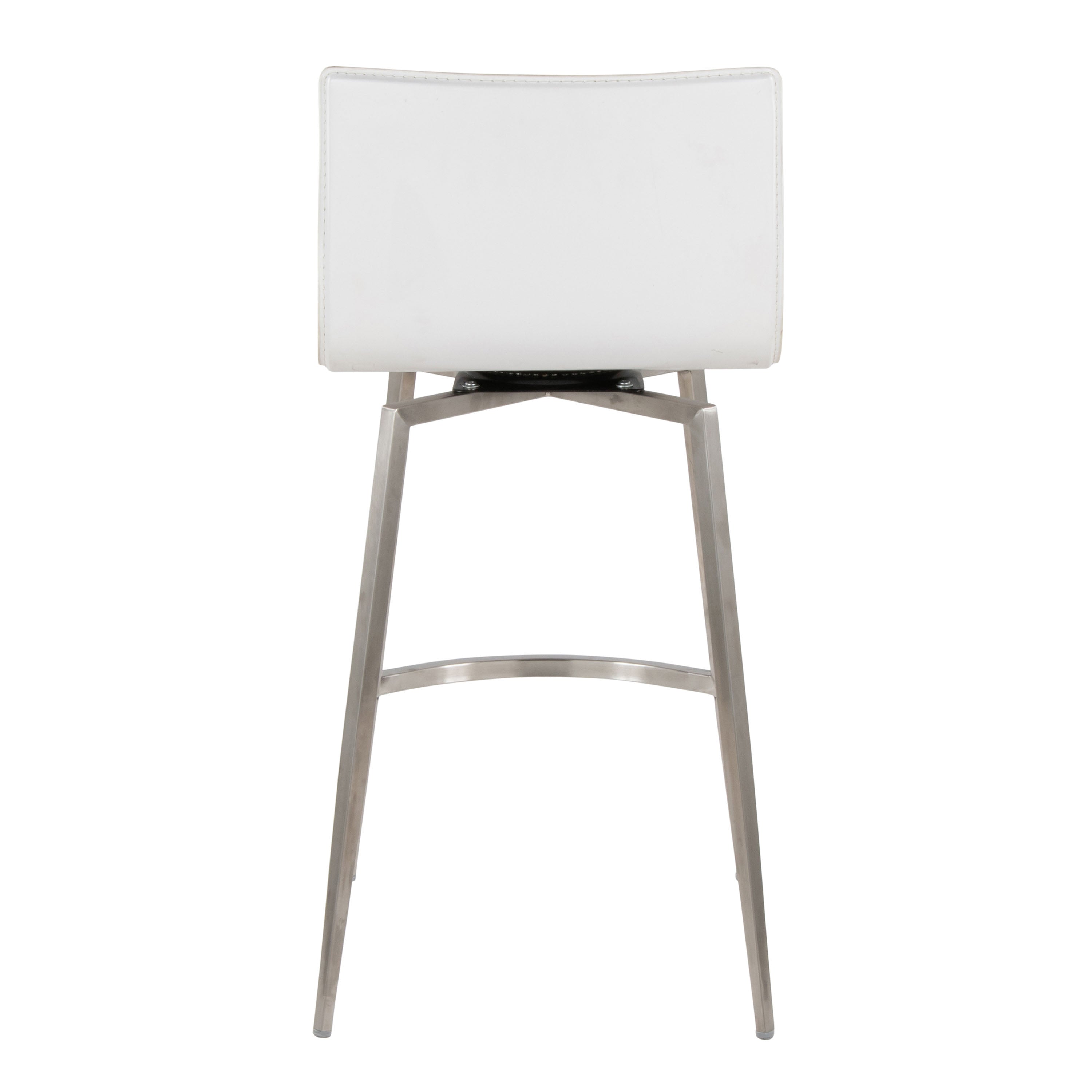 26" Upholstered Contemporary Fixed-Height Counter Stool Set