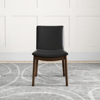 Laura Mid-Century Modern Solid Wood Dining Chair Set of 2