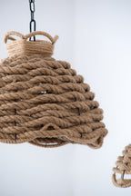 S/2 Rope Woven Chandelier