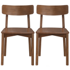 Walnut Dining Chair Set of 2