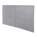 Heavy Duty PVC Slatwall Garage Organizer