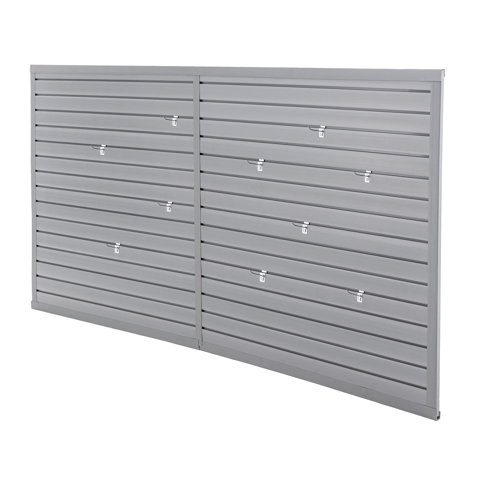 Heavy Duty PVC Slatwall Garage Organizer