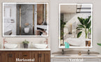 48x36 Inch LED Bathroom Vanity Mirror