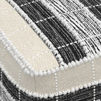 Barley Square Pouf