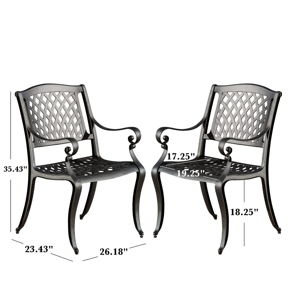 Cayman Arch Mesh I Chair Set of 2
