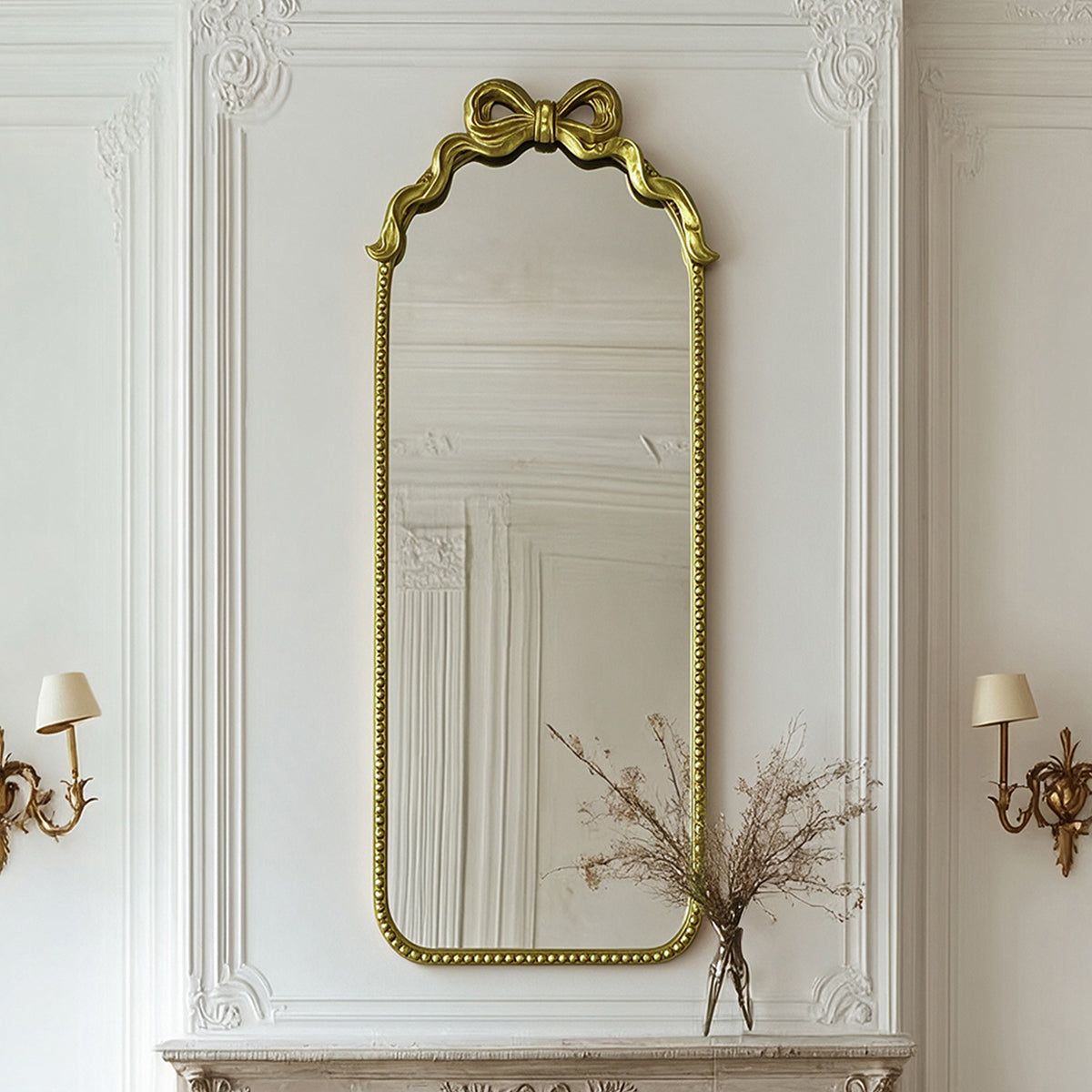 Gold Ornate Full-Length Mirror (61.8")