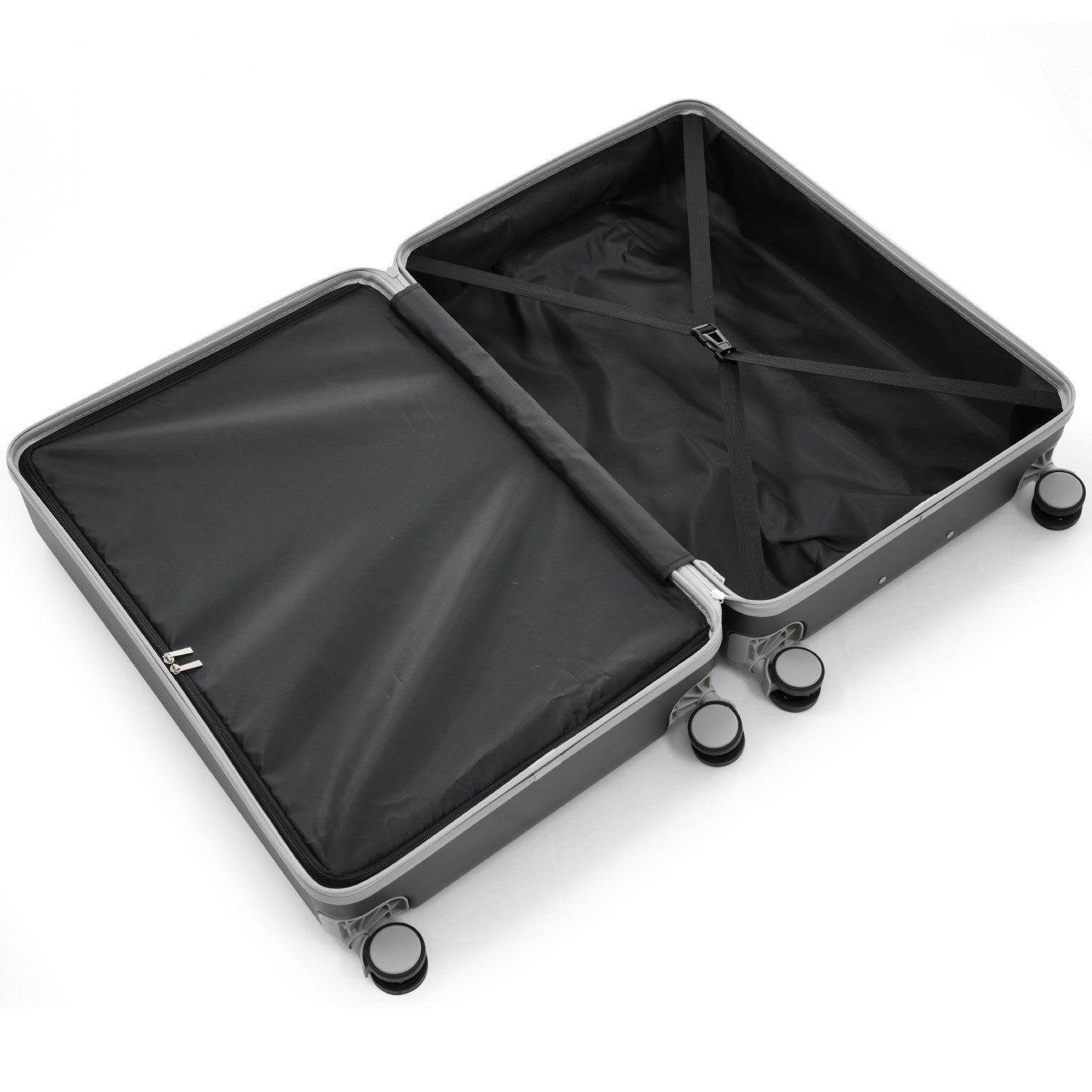 Luggage Set 3 Piece Lightweight Durable ABS Suitcases with TSA Lock