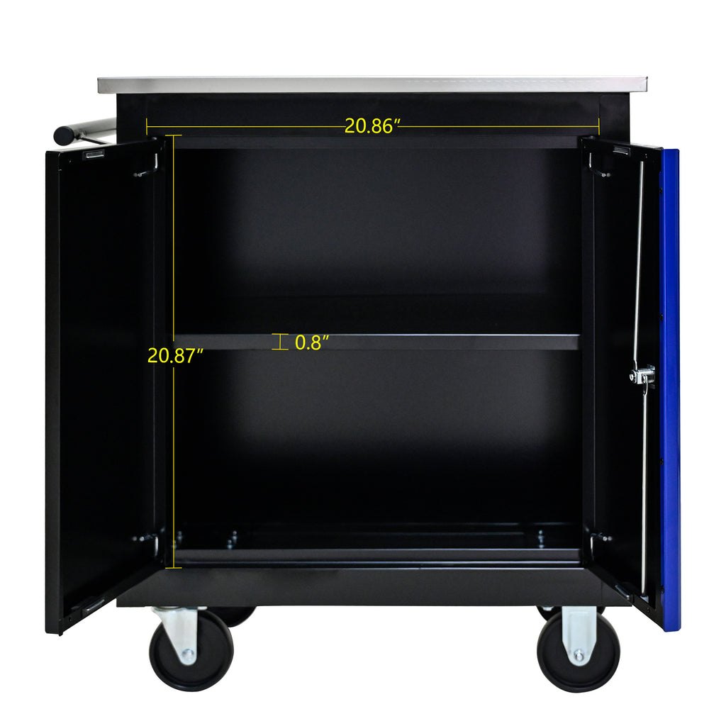 Movable Lockable Double Door Partition with Lock