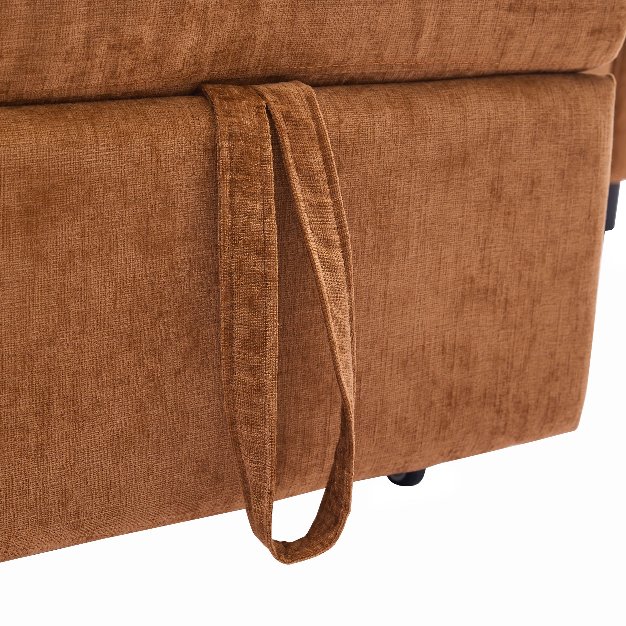 2-in-1 Sofa 82" Three-Seater Sofa with a Sofa Bed and Reversible Recliner