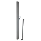 Retractable Side Awning, 71''118'' Aluminum Privacy Screen