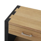 Wood Nightstand, Bedside Table