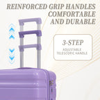 HIFINE TOURIST 20"/24"/28" 3 pcs/set in ABS Spinner Wheel Luggage
