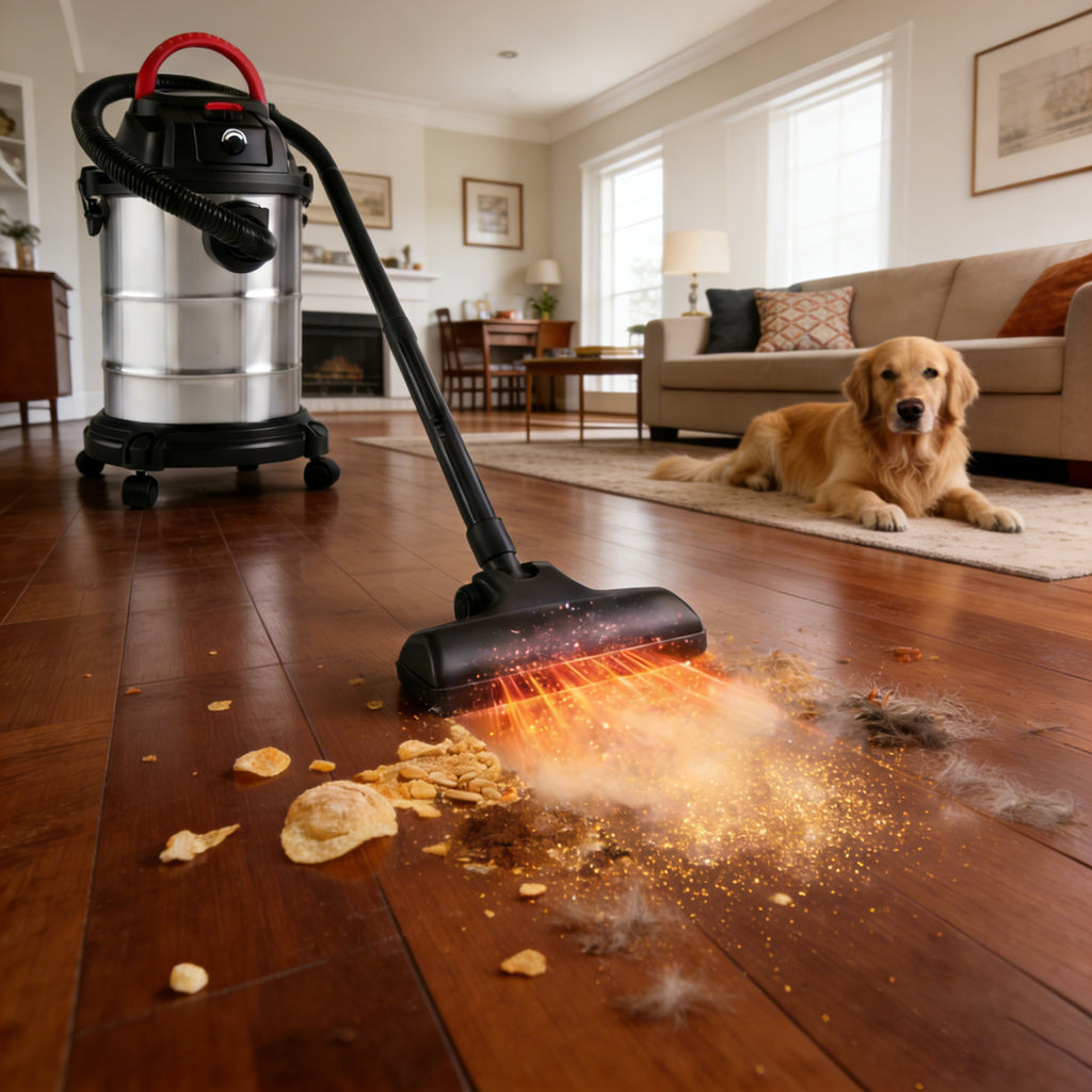 Wet Dry Vac - 8 Gallon, 6 Peak HP 3-in-1 Shop Vacuum