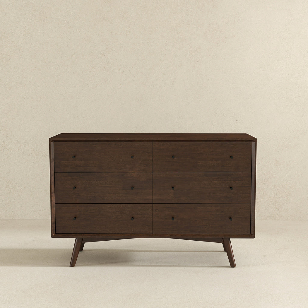Caroline Mid Century Modern Solid Wood Dresser