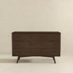 Caroline Mid Century Modern Solid Wood Dresser