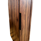 Brown Freestanding Buffet Cabinet with Doors & Shelves