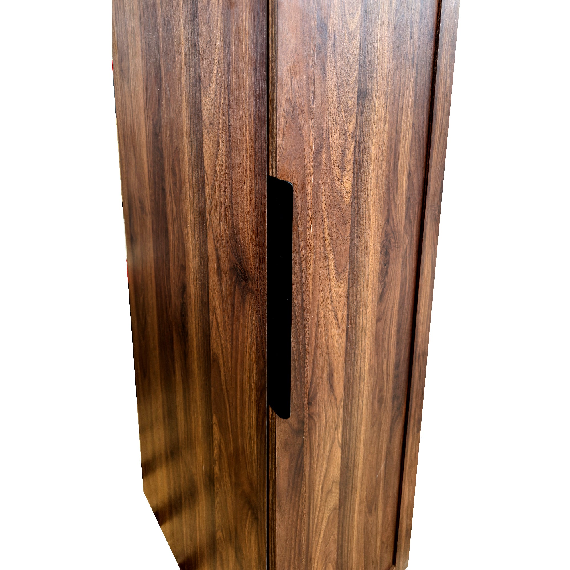 Brown Freestanding Buffet Cabinet with Doors & Shelves