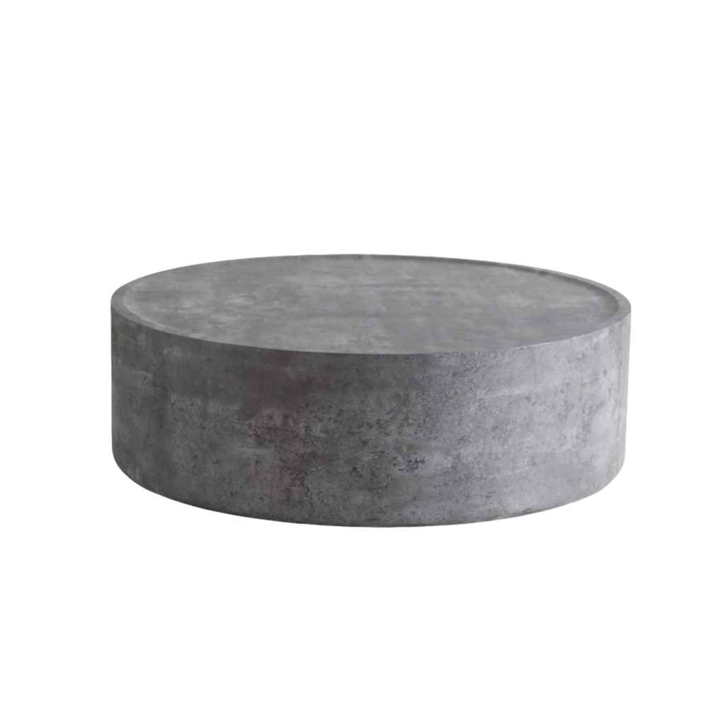 39.37" Round Coffee Table with Mars Pattern