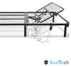 BTHU Queen Adjustable Bed Base With Head Position Adjustment