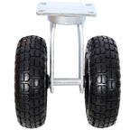 10-Inch Dual Air Wheels Swivel Caster