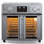 PlumChef 26QT Large Capacity French Double-Door Air Fryer Convection Toaster Oven