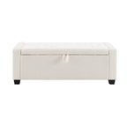 48" Ottoman with Storage and Safety Hinge