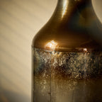 Hand-Forged Metal Vases Set of 3