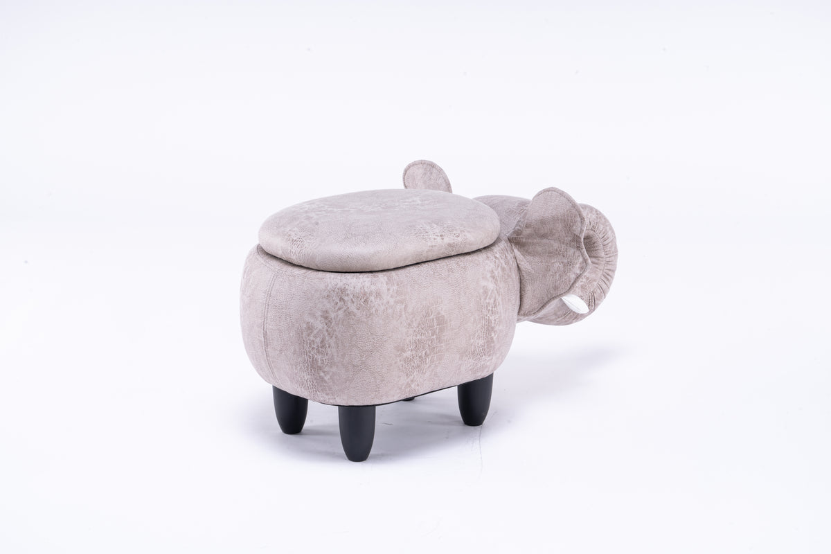 Elliot the Elephant Storage Ottoman