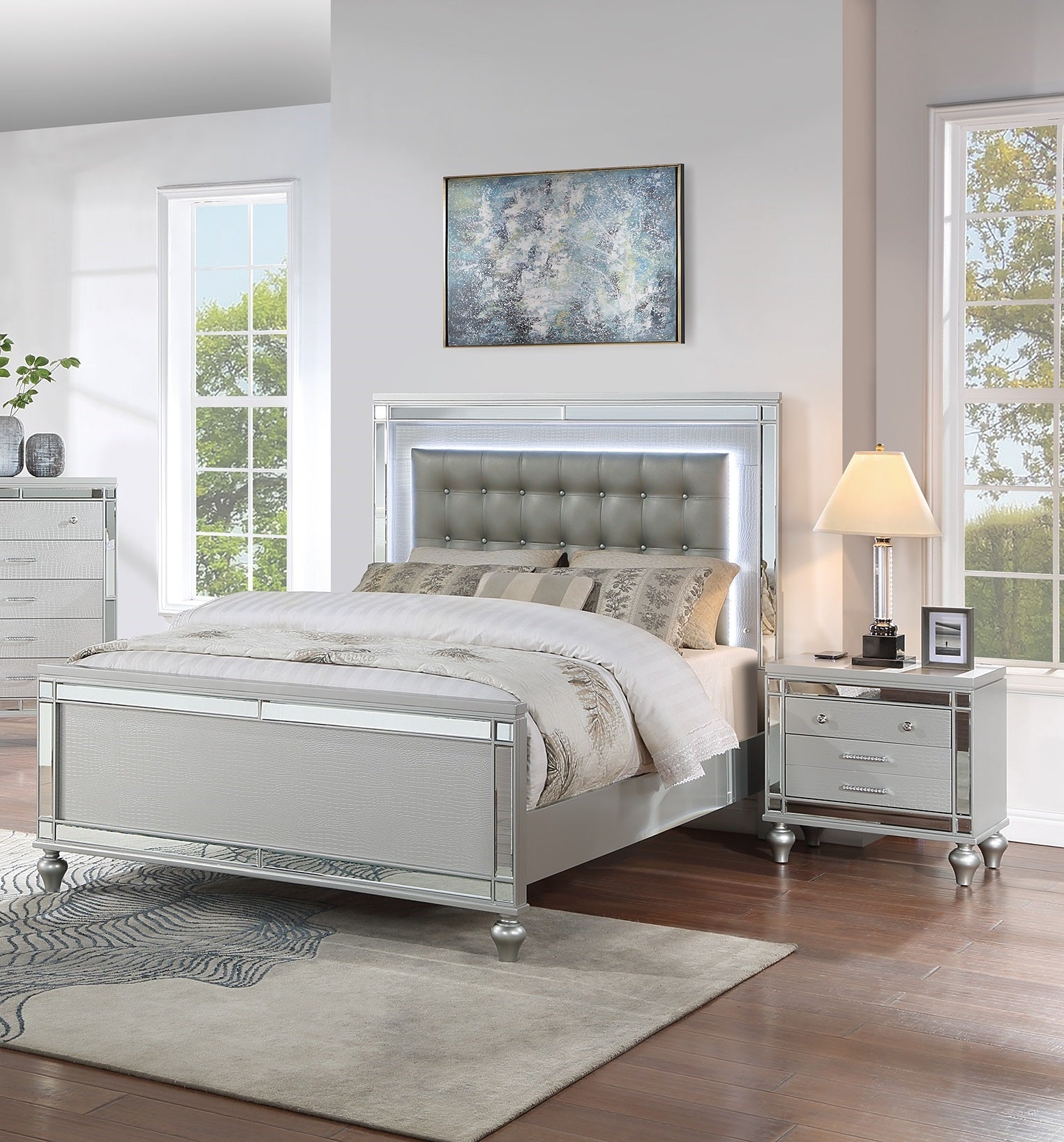 Sleek Modern Bedroom Set