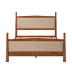 Queen Size Upholstered Platform Bed Frame