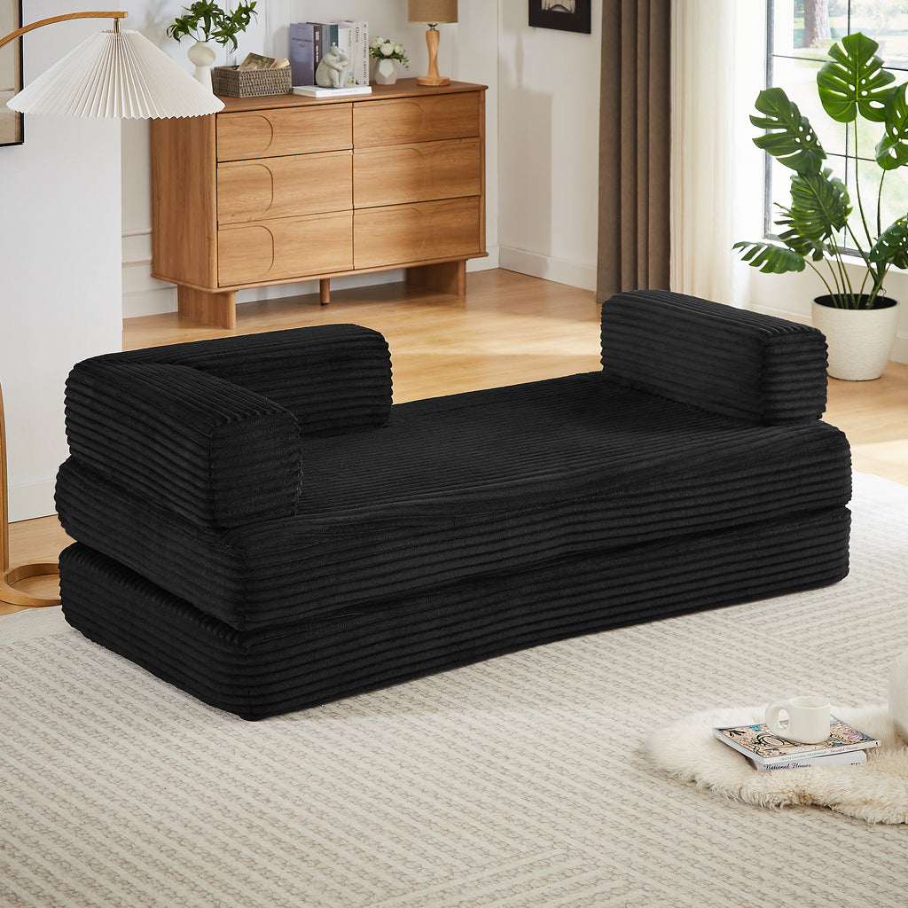 Loveseat Sofa, Cloud Boneless Couches for Living Room, Modern Modular Sectional Sofa, Oversized