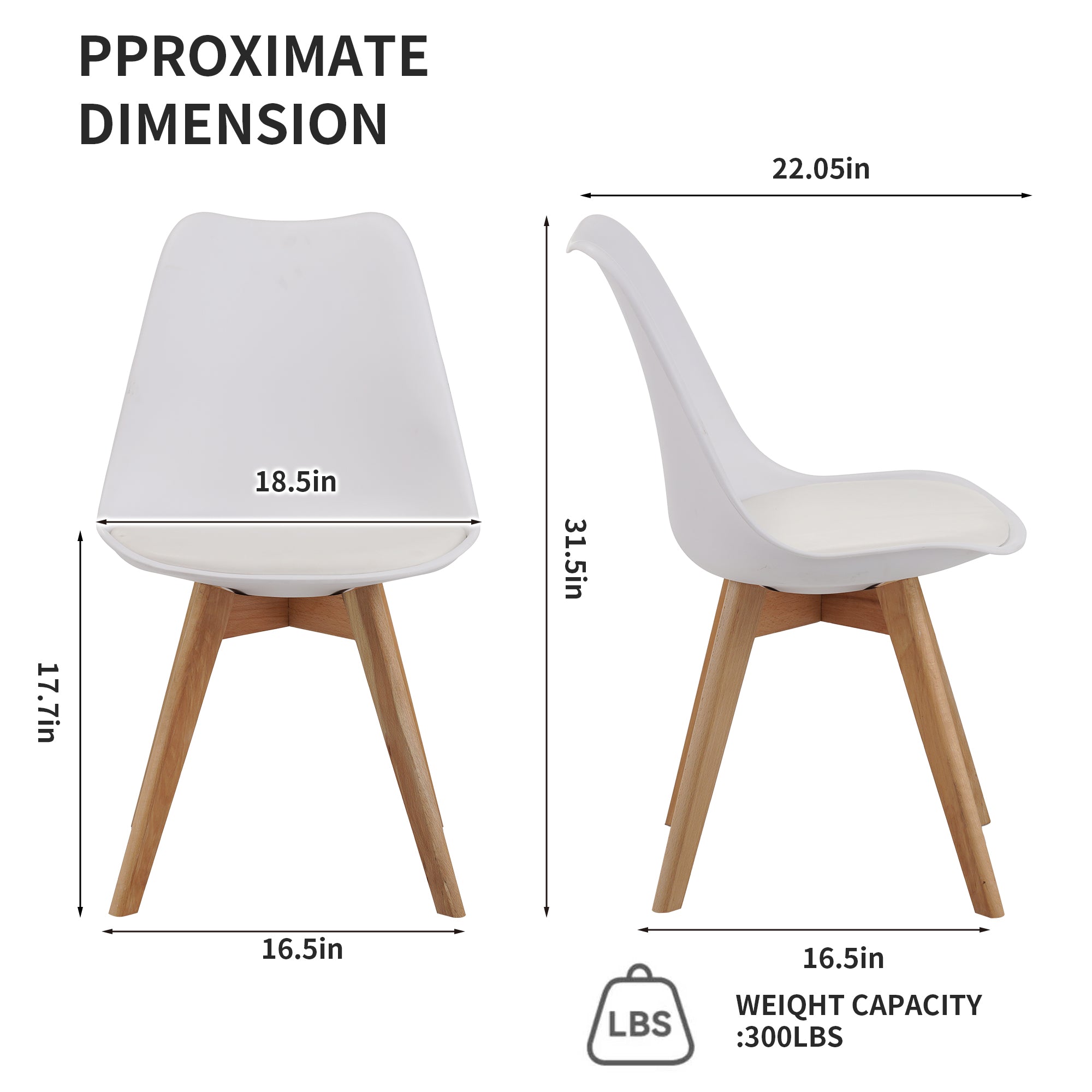 Set of Four Dining Chairs – Medieval Modern Style