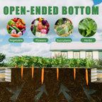 2Pcs Raised Garden Bed Kit