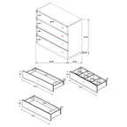 Beverly Smokey Bedroom Set