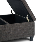 Harrison 36 Inch Wide Coffee Table Storage Ottoman