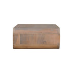 Solid Wood Sonoma T-Bar Wall-Mounted Nightstand, 1-Drawer