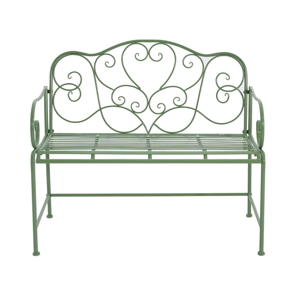 Outdoor Garden Bench - Green