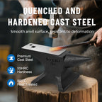 Single Horn Anvil, 110Lbs Cast Steel