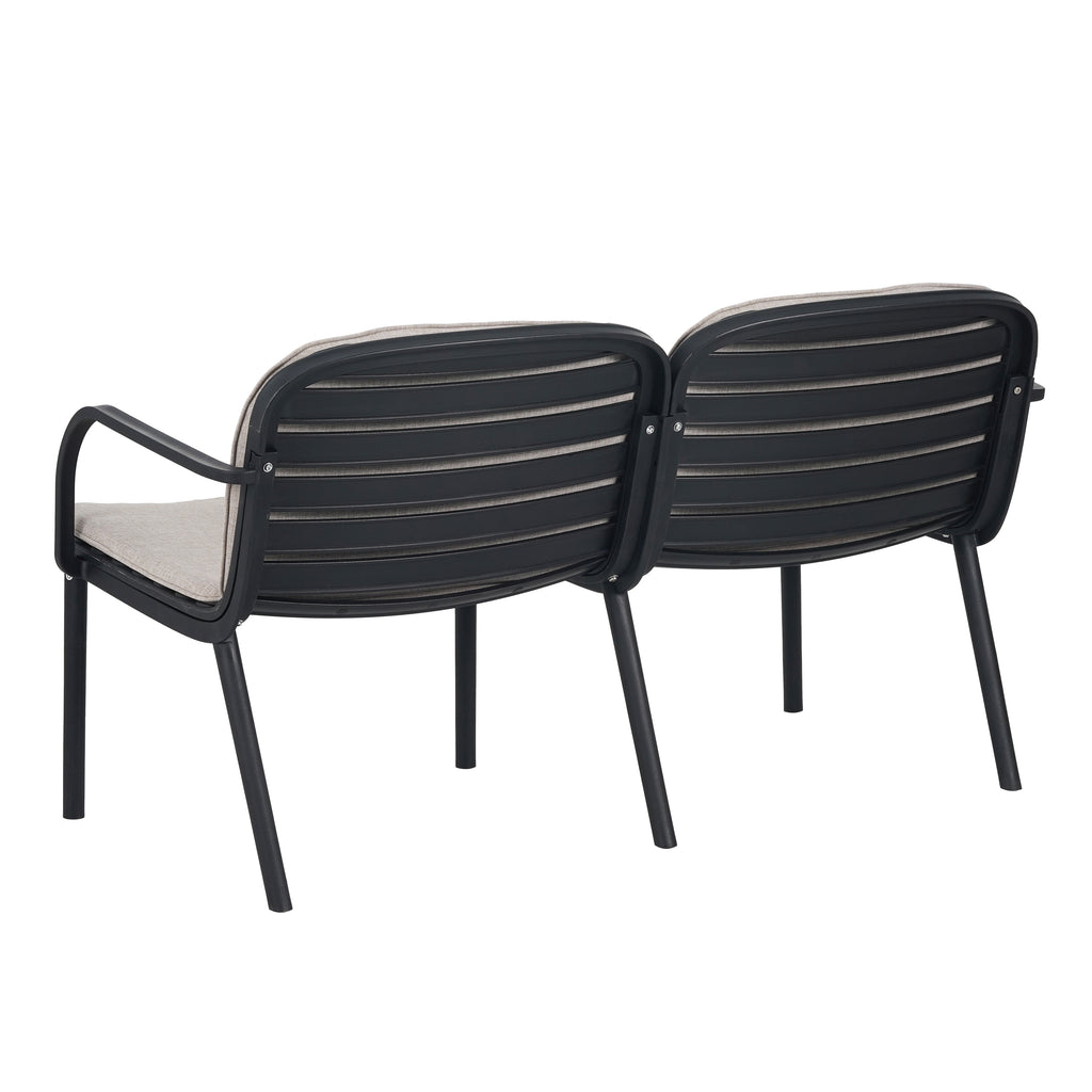 Luna Outdoor Patio PP Loveseat