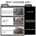 Upholstered Human Dog Bed for Adults and Pets