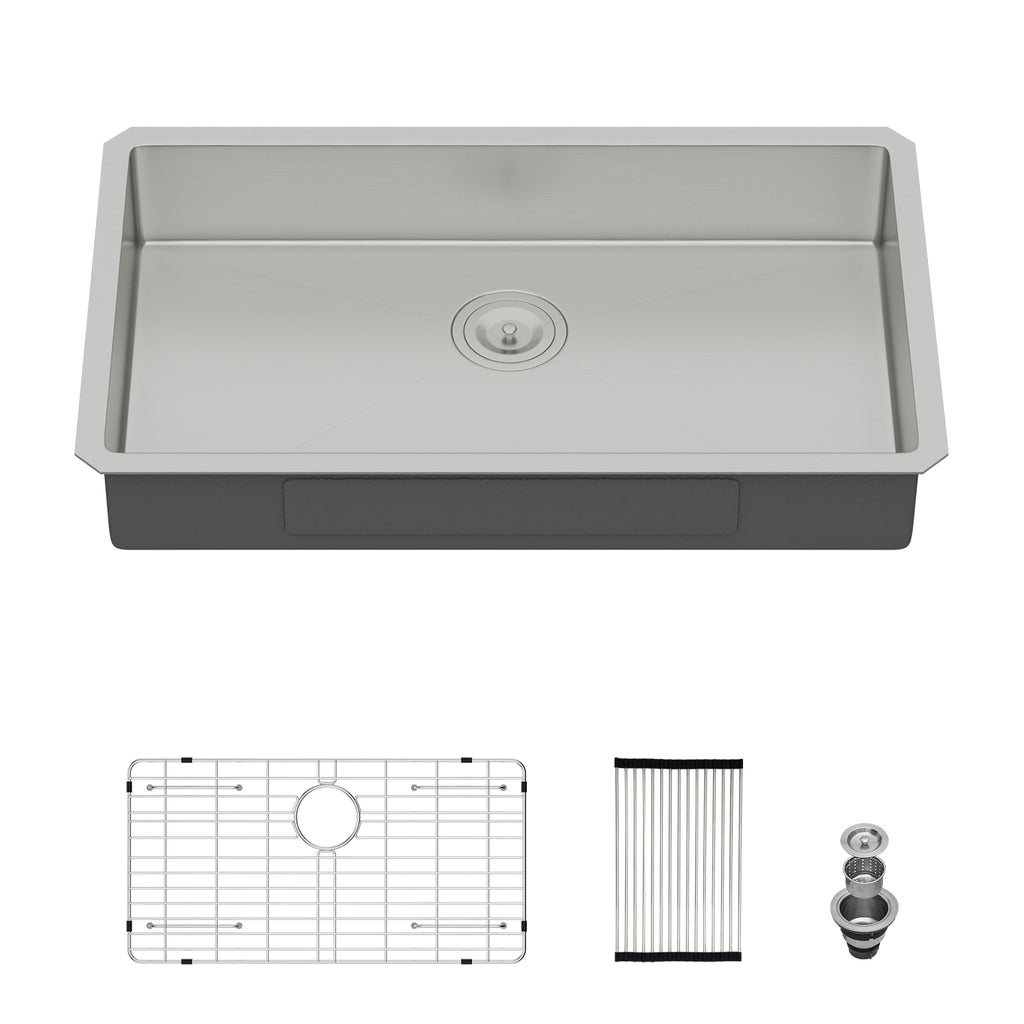 30 Inch ADA-Compliant Kitchen Sink - Undermount Single Bowl
