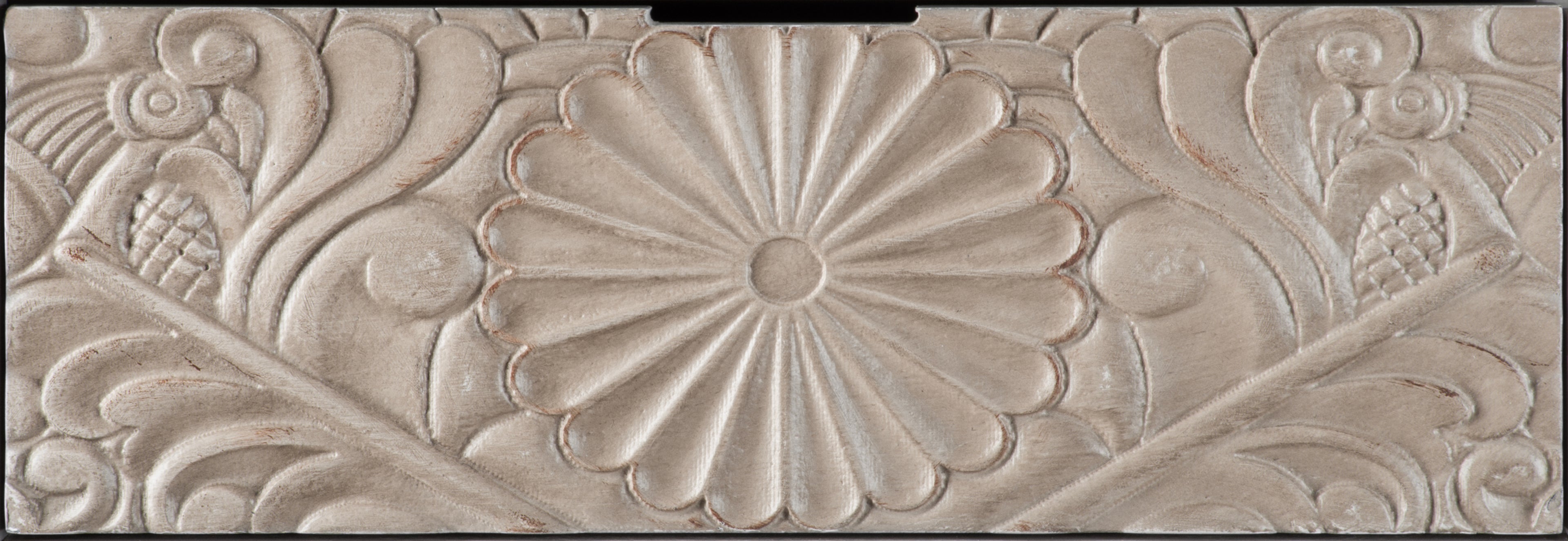 Hand-Carved Accent Cabinet