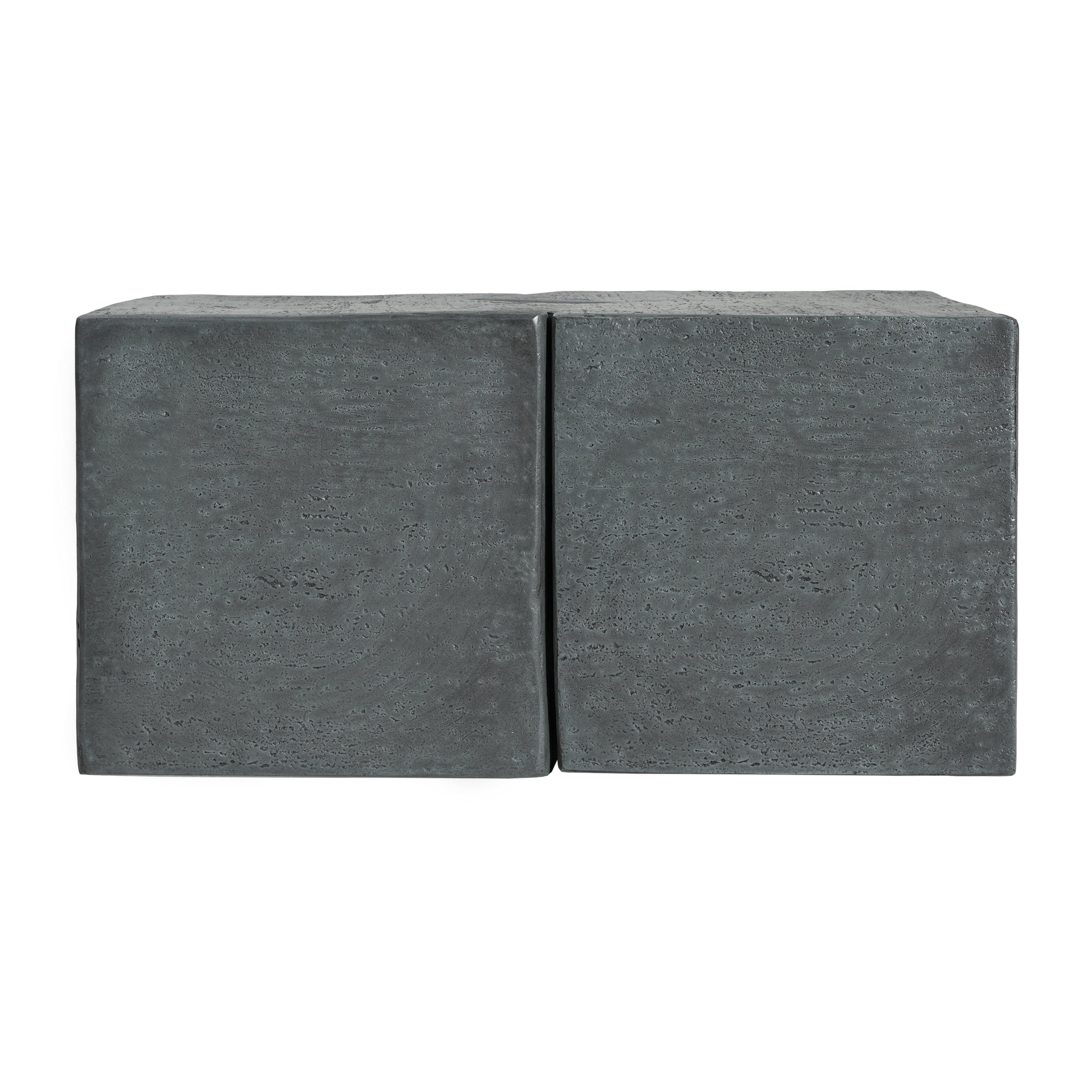 MGO Side Table Set of 2 Rectangular Outdoor Side Tables