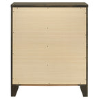 Clement Dark Cocoa 4-Drawer Chest of Drawers